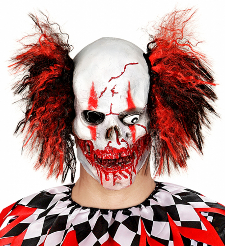 Clownmask Bloody i gruppen Hgtider / Halloween / Halloweenmasker hos PARTAJSHOP AB (01019)