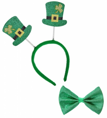Diadem & Fluga St. Patricks day i gruppen Festartiklar / Festteman / Lnder  / Irland hos PARTAJSHOP AB (07060)