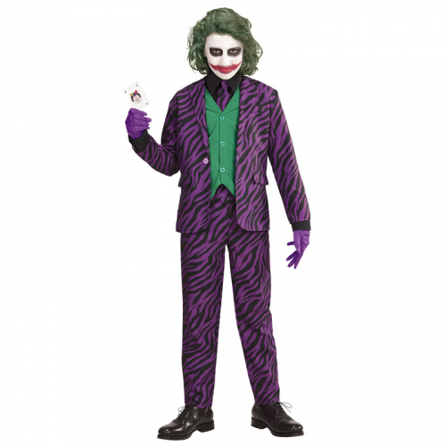 Evil Joker Barn maskeraddrkt i gruppen Hgtider / Halloween / Halloweendrkter / Barndrkter hos PARTAJSHOP AB (19315)