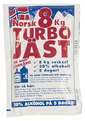 Norsk Turbojst 8 kg i gruppen Snus & Hembryggning  / Turbojst hos PARTAJSHOP AB (20201)