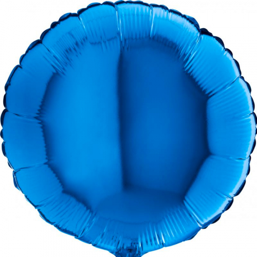Folieballong Rund Bl i gruppen Festartiklar / Festteman / Fdelsedagsfest / Bltt hos PARTAJSHOP AB (2059201)