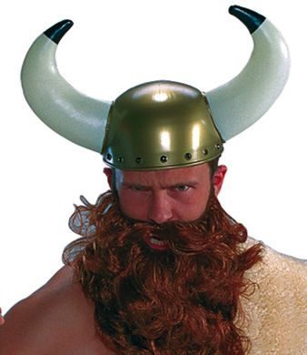 Vikingahjlm, stora horn i gruppen Maskerad / Hattar / Vikingahjlmar hos PARTAJSHOP AB (207089-A286)
