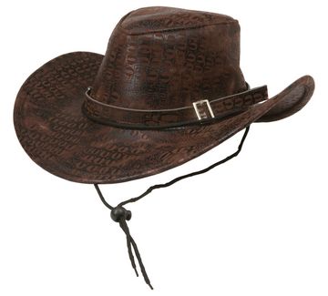 Cowboy hatt brun vuxen i gruppen Maskerad / Hattar / Vuxenhattar hos PARTAJSHOP AB (94211-N114)