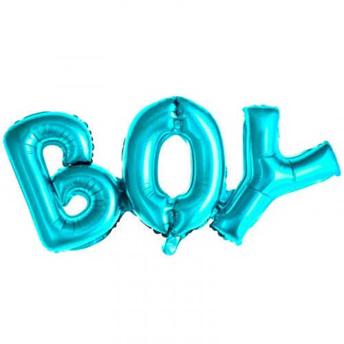 Folieballong Boy Bl i gruppen Hgtider / Baby shower / It's a BOY hos PARTAJSHOP AB (FB8M-001)