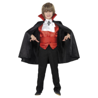 Dracula kostym Barn i gruppen Hgtider / Halloween / Halloweendrkter / Barndrkter hos PARTAJSHOP AB (35830-r)