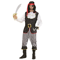 Pirat Maskeraddrkt Vuxen i gruppen Hgtider / Halloween / Halloweendrkter / Herrdrkter hos PARTAJSHOP AB (39541-r)