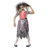 Zombiebrud Barn Maskeraddrkt