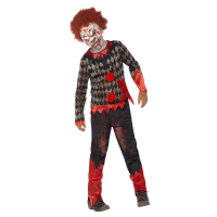 Clowndrkt Zombie Barn i gruppen Hgtider / Halloween / Halloweendrkter / Barndrkter hos PARTAJSHOP AB (44293-r)