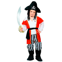 Maskeraddrkt Pirat Barn  i gruppen Hgtider / Halloween / Halloweendrkter / Barndrkter hos PARTAJSHOP AB (48968-r)