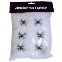 Spindelnt jttepse med 6 st spindlar.
