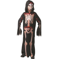 Skelettdrkt Kpa Barn i gruppen Hgtider / Halloween / Halloweendrkter / Skelettdrkter hos PARTAJSHOP AB (96440-r)