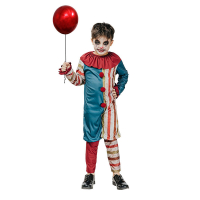Clown maskeraddrkt Barn