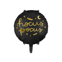 Folieballong Hocus Pocus Svart