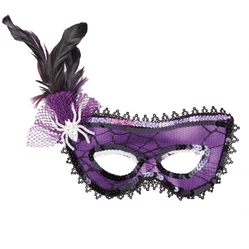 gonmask Lila i gruppen Hgtider / Halloween / Halloweentillbehr hos PARTAJSHOP AB (00299)