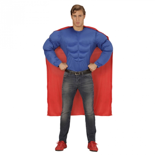 Superman Hero i gruppen H�gtider / Halloween / Halloweendr�kter / Filmkarakt�rer hos PARTAJSHOP AB (00624)