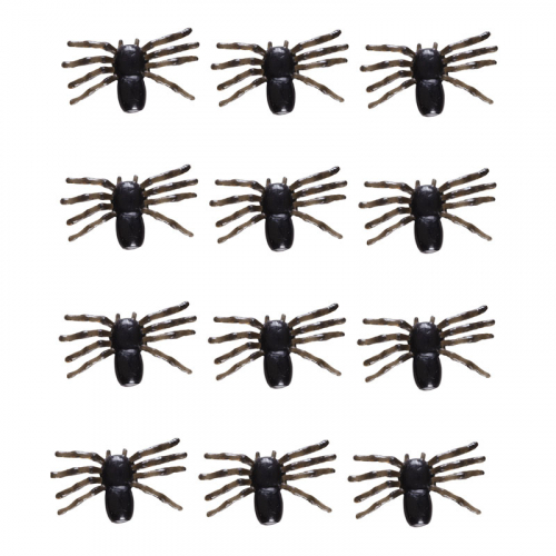 Spindlar 12-pack i gruppen Hgtider / Halloween / Halloweendekoration hos PARTAJSHOP AB (01059)