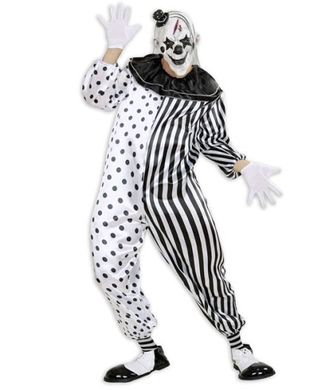 Killer Clown vuxen i gruppen Högtider / Halloween / Halloweendräkter / Herrdräkter hos PARTAJSHOP AB (01612-TORG43r)
