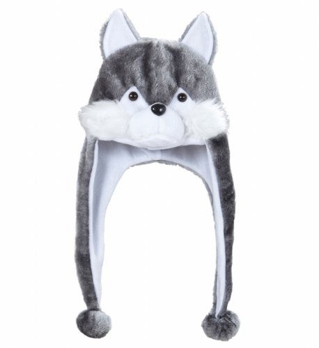 Varg Mössa i gruppen Maskerad / Maskeradtillbehör / Djurtillbehör hos PARTAJSHOP AB (0201G)