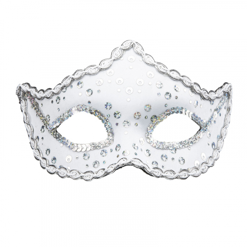 Ögonmask Royal Vit i gruppen Maskerad / Masker  / Ögonmasker hos PARTAJSHOP AB (03652)