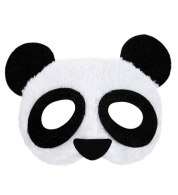 Panda ansiktsmask i gruppen Festartiklar / Barnkalas / Djurtema hos PARTAJSHOP AB (03881)