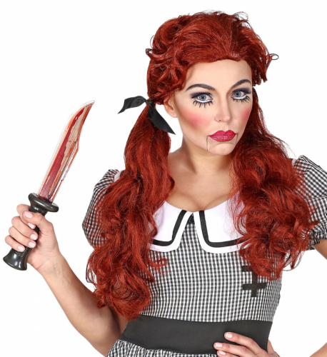 Peruk Killer Doll i gruppen Hgtider / Halloween / Halloweentillbehr hos PARTAJSHOP AB (04455)