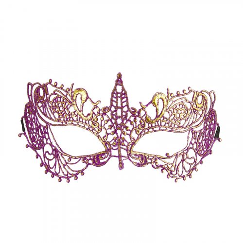 gonmask Julia Lila i gruppen Maskerad / Masker  / gonmasker hos PARTAJSHOP AB (04751)