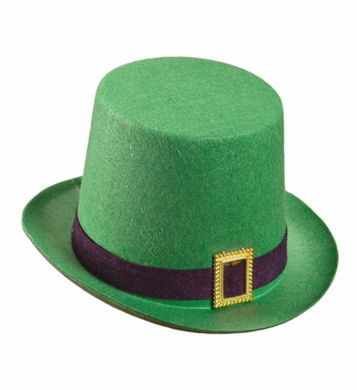 Hög hatt, grön i gruppen Festartiklar / Festteman / Länder  / Irland hos PARTAJSHOP AB (0483O-E1T2)
