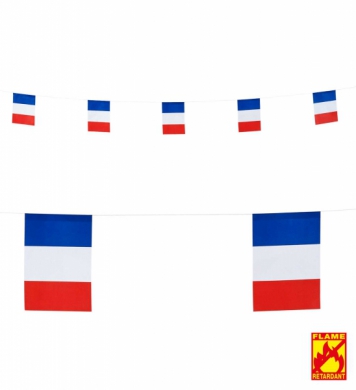 Flaggspel Frankrike 6 meter i gruppen Festartiklar / Dekorationer / Flaggor hos PARTAJSHOP AB (05323)