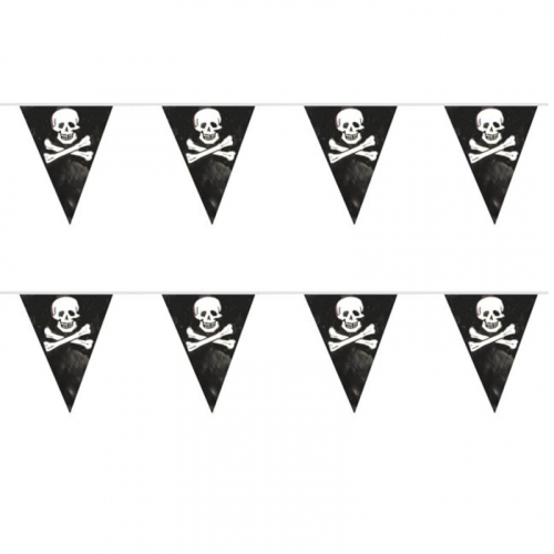 Flaggirlang ddskalle 6 meter i gruppen Hgtider / Halloween / Halloweendukning hos PARTAJSHOP AB (07445-S223)