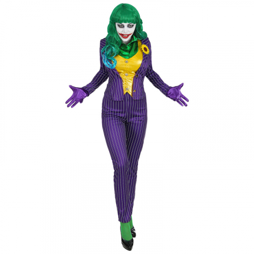 Miss Joker Maskeraddr�kt i gruppen H�gtider / Halloween / Halloweendr�kter / Filmkarakt�rer hos PARTAJSHOP AB (08031)