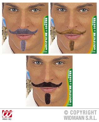 Mustasch, chevalier i gruppen Maskerad / Skgg & mustasch  / Skgg hos PARTAJSHOP AB (0839S-A176r)