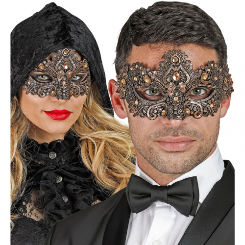 gonmask brons i gruppen Hgtider / Nyrsafton / Nyrsaccessoarer hos PARTAJSHOP AB (08491)
