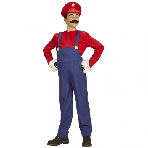 Super Mario Barn i gruppen Hgtider / Halloween / Halloweendrkter / Filmkaraktrer hos PARTAJSHOP AB (08706a)