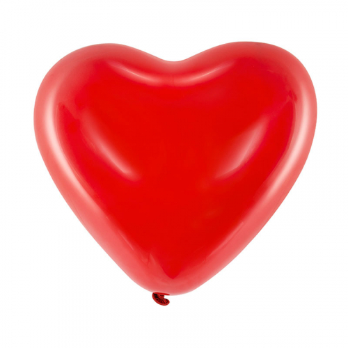 Ballonger hjärtan Röda 6-pack i gruppen Högtider / Alla hjärtans dag  / Ballonger Alla Hjärtans Dag hos PARTAJSHOP AB (092S-6)