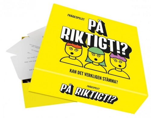 Frågespelet på riktigt i gruppen Högtider / Jul / Julklappar / Till syster hos PARTAJSHOP AB (10052)