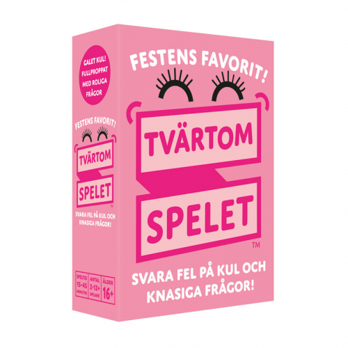 Tvrtomspelet Fest i gruppen Hgtider / Jul / Julklappar / Till syster hos PARTAJSHOP AB (100969)