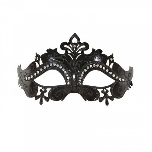 gonmask Venice Svart i gruppen Maskerad / Masker  / gonmasker hos PARTAJSHOP AB (11621)