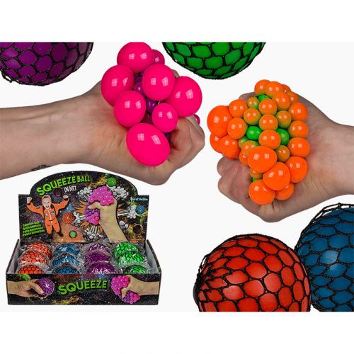 Squishy Mesh Ball  i gruppen Roliga prylar / Hobby & fritid / Fidget Toys hos PARTAJSHOP AB (12-0929)