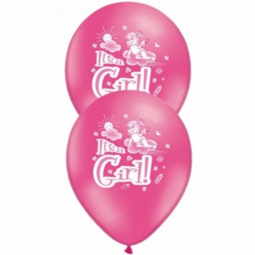 Ballonger babyshower rosa i gruppen Festartiklar / Ballonger / Motivballonger hos PARTAJSHOP AB (12169-25)