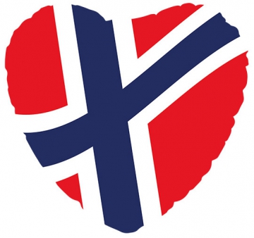 Folieballong Norge Flaggan i gruppen Festartiklar / Festteman / L�nder  / Norge hos PARTAJSHOP AB (12561)