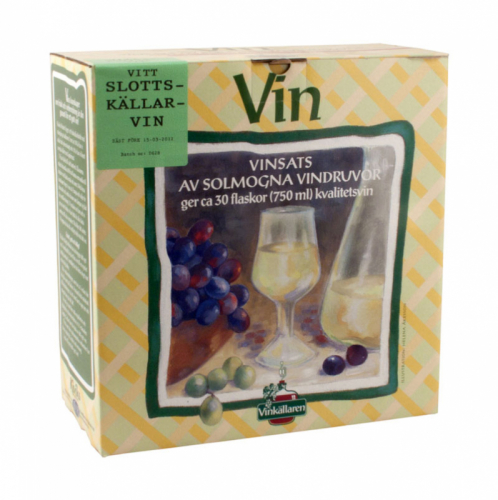 Vitt Slottskllarvin Vinjett, Vinkllaren i gruppen Snus & Hembryggning  / Vin  / Vitvin hos PARTAJSHOP AB (12915-BUTIK)