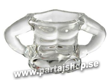 Shotglas bodybuilder man i gruppen Hgtider / Jul / Julklappar / Till syster hos PARTAJSHOP AB (14-1993-A121)