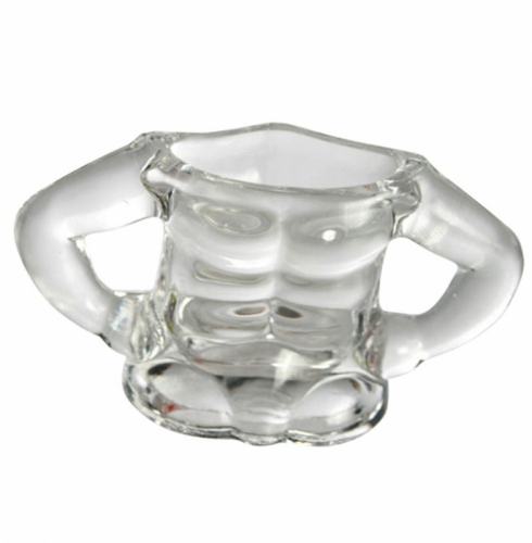 Shotglas bodybuilder man i gruppen Roliga prylar / Glas och muggar hos PARTAJSHOP AB (14-1993-A121)