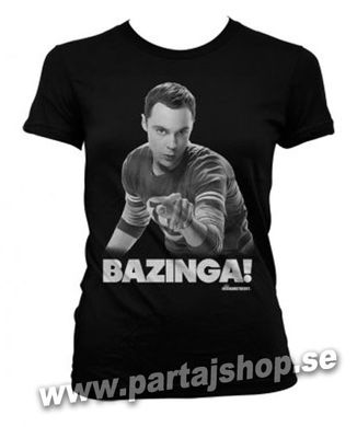 Sheldon Says BAZINGA! dam i gruppen Hgtider / Jul / Julklappar / Till syster hos PARTAJSHOP AB (15594-H274r)