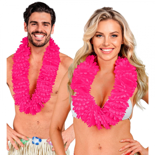 Hawaiikrans rosa i gruppen Festartiklar / Festteman / Pastelltema hos PARTAJSHOP AB (16311)