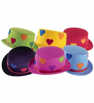 Hatt Krlek  i gruppen Hgtider / Alla hjrtans dag  / Accessoarer Alla Hjrtans Dag hos PARTAJSHOP AB (1670Ea)