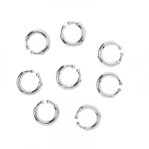 Piercing Silver 8-pack i gruppen Maskerad / Maskeradteman / Tv, film & musik hos PARTAJSHOP AB (16895)