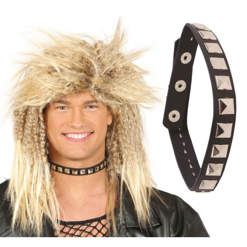 Punk Halsband i gruppen Maskerad / Maskeradtillbehör / Armband, halsband & pannband hos PARTAJSHOP AB (17388)