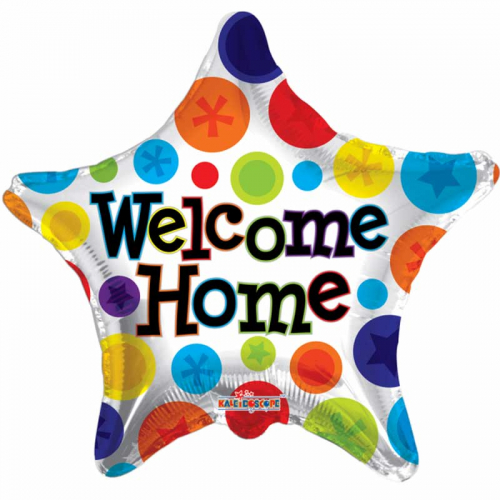 Ballong Welcome Home i gruppen Festartiklar / Ballonger / Motivballonger hos PARTAJSHOP AB (19489-18)