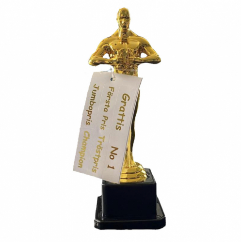 Oscars statyett i gruppen Festartiklar / Festteman / Fdelsedagsfest hos PARTAJSHOP AB (201585-A551)